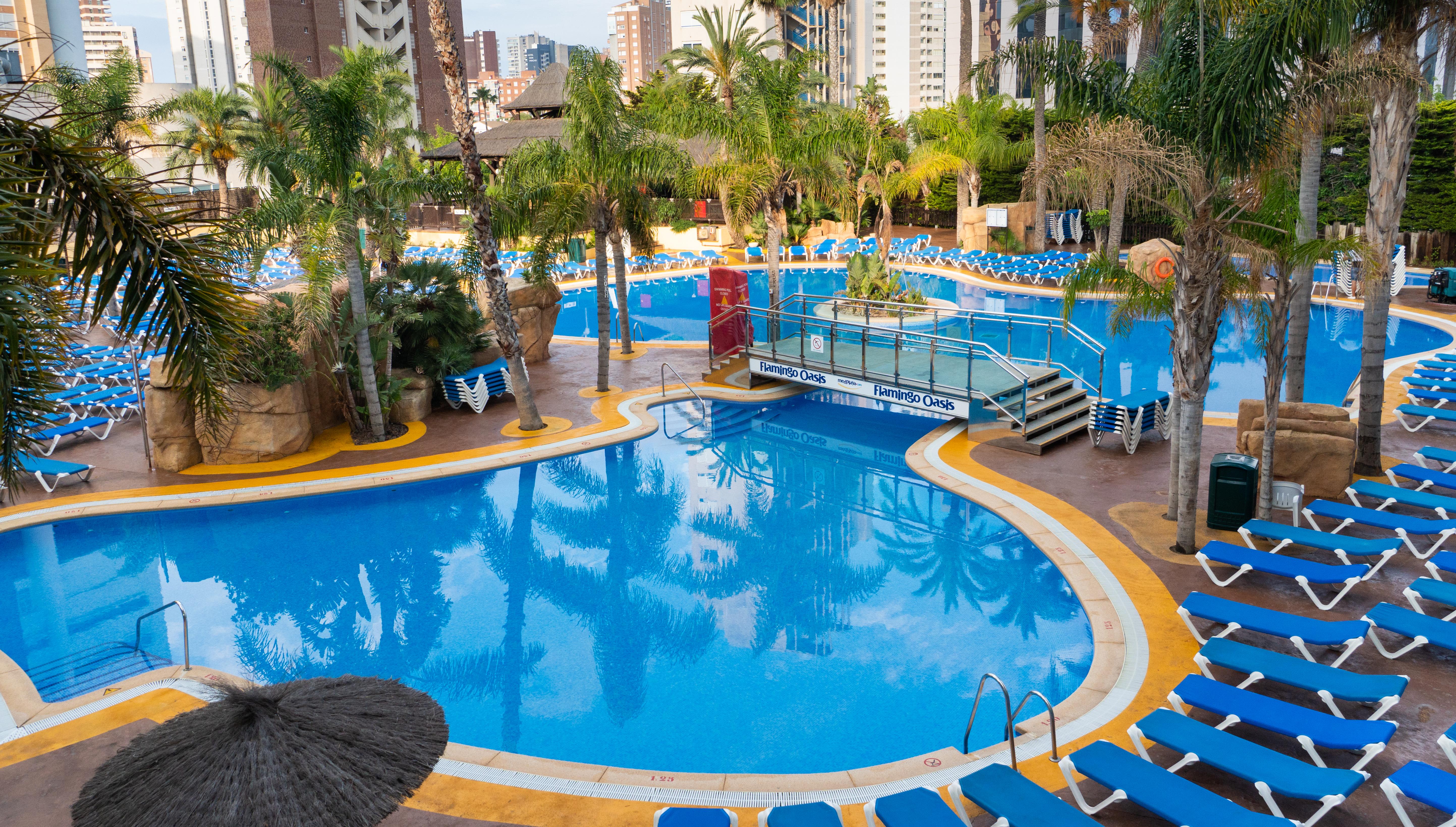 Medplaya Hotel Flamingo Oasis Benidorm Exterior photo