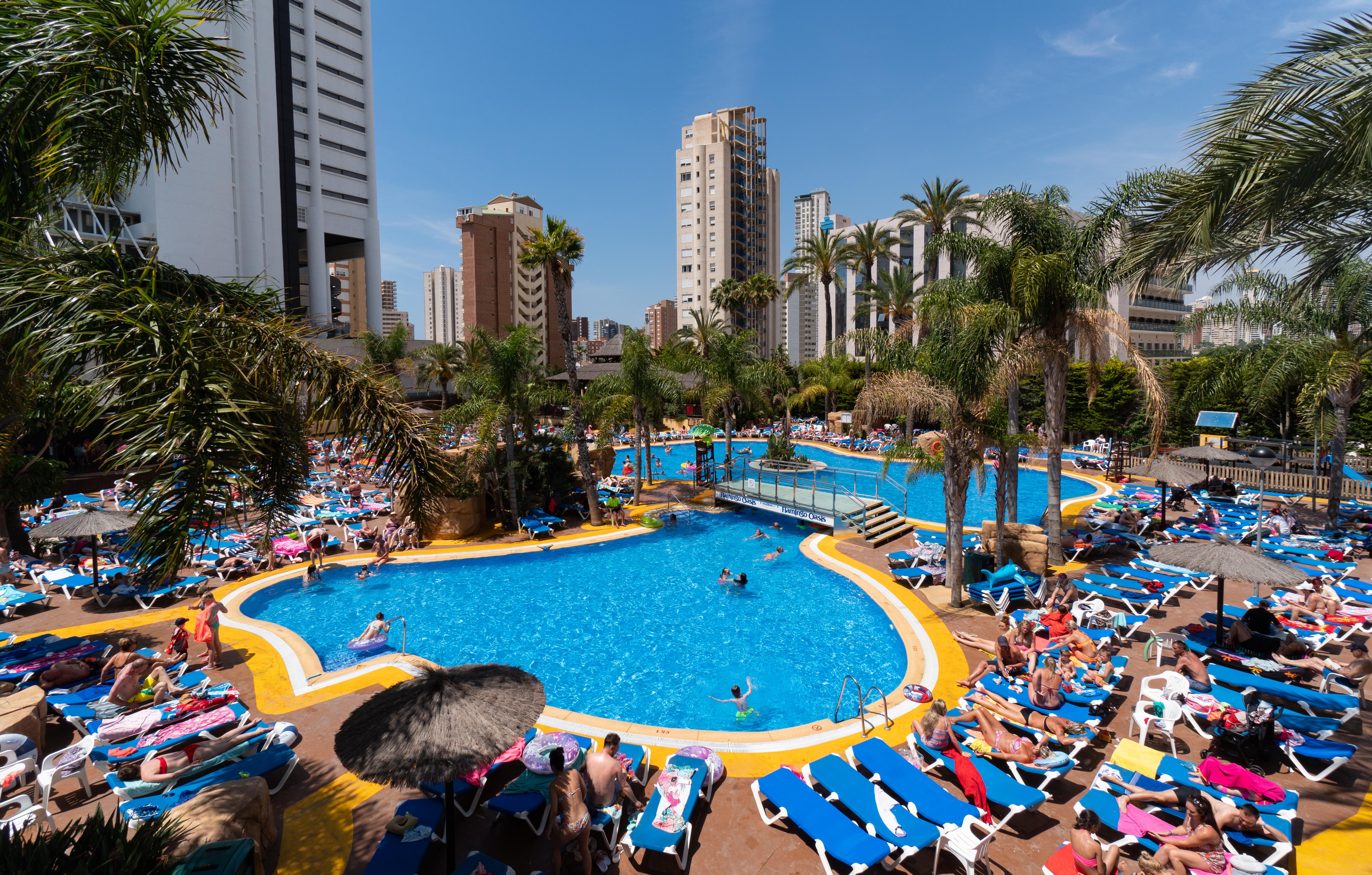 Medplaya Hotel Flamingo Oasis Benidorm Exterior photo