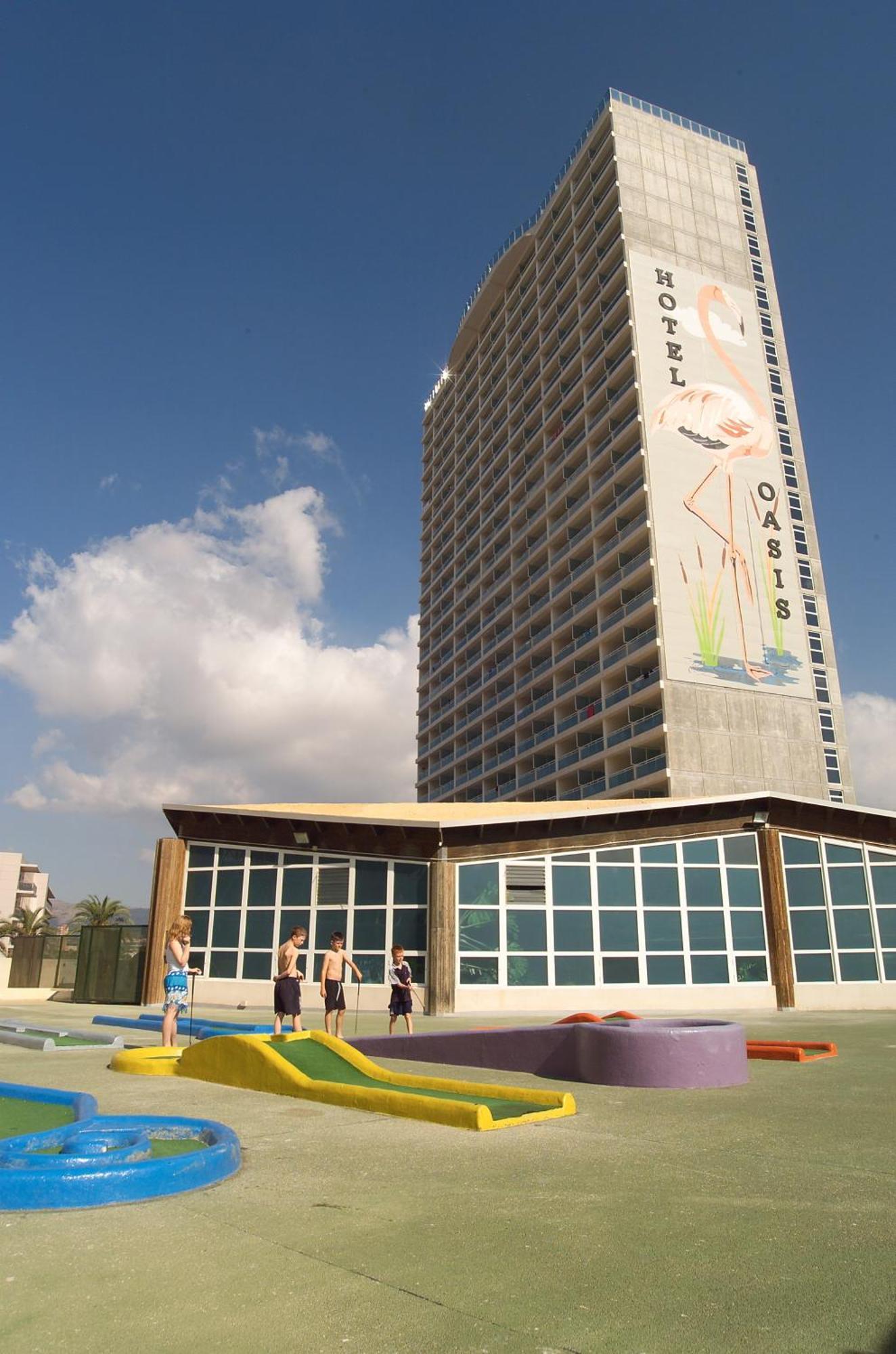 Medplaya Hotel Flamingo Oasis Benidorm Exterior photo